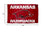 College Flags & Banners Co. Arkansas Razorbacks New Logo and USA Flag 3x5 Set