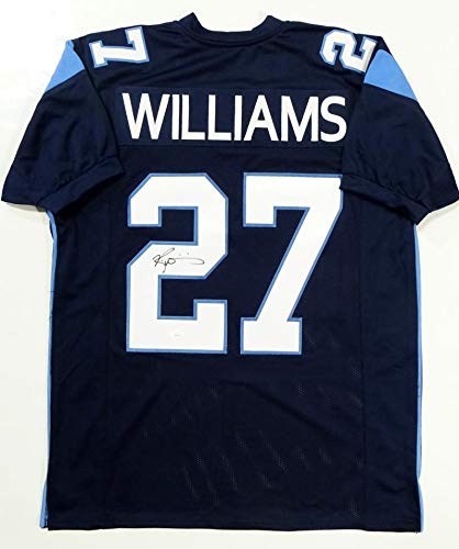 Ricky Williams Autographed Blue Pro Style Jersey- JSA W Auth *2