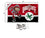 College Flags & Banners Co. Ohio State Buckeyes Split Logo Banner and Tapestry Wall Tack Pads