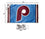 Philadelphia Phillies Retro Vintage Banner and Tapestry Wall Tack Pads