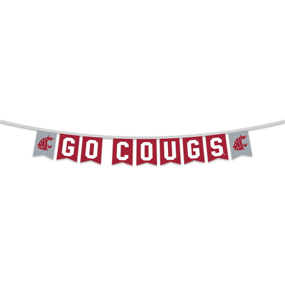 Washington State Cougars Banner String Pennant Flags