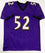 Ray Lewis Autographed Purple Pro Style Jersey - Beckett W Auth *2