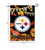 WinCraft Pittsburgh Steelers Fall Leaves Decorative Football Garden Flag Double Sided Banner