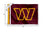 Washington Commanders Wordmark 2x3 Foot Small Flag