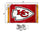 Kansas City Chiefs Banner and Tapestry Wall Tack Pads