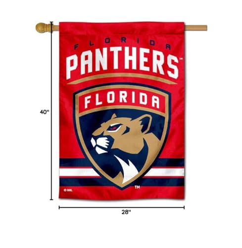 WinCraft Florida Panthers Double Sided Banner House Flag