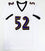 Ray Lewis Autographed White Pro Style Jersey - Beckett Auth *2