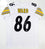 Hines Ward Autographed White Pro Style Jersey with SB MVP - Beckett Witnessed *6