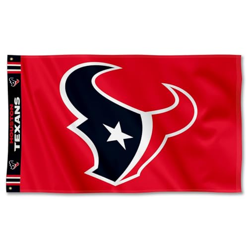 WinCraft Houston Texans Printed Header 3x5 Foot Banner Flag