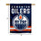 WinCraft Edmonton Oilers Double Sided Banner House Flag