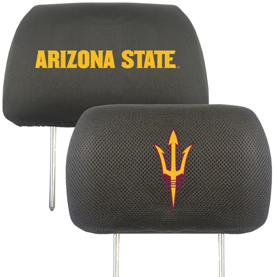 Arizona State Sun Devils Headrest Covers FanMats Special Order