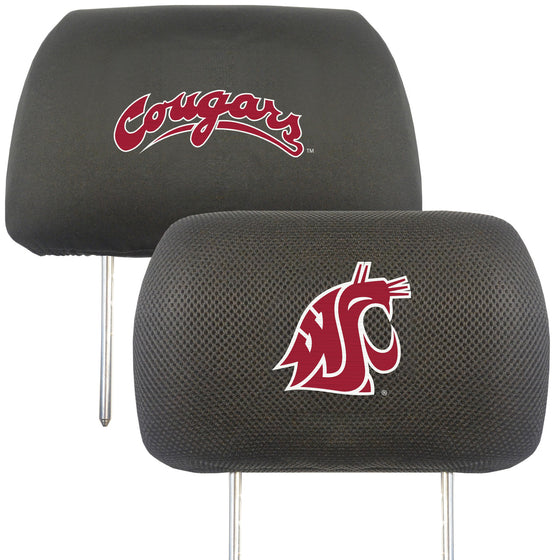 Washington State Cougars Headrest Covers FanMats Special Order