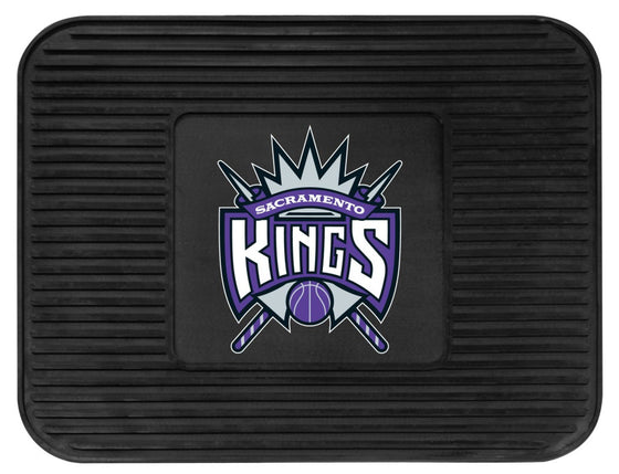 Sacramento Kings Car Mat Heavy Duty Vinyl Rear Seat - Special Order