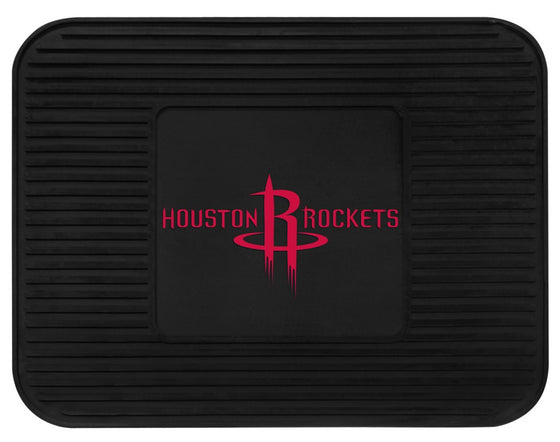 Houston Rockets Car Mat Heavy Duty Vinyl Rear Seat