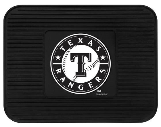 Texas Rangers Car Mat Heavy Duty Vinyl Rear Seat - Special Order