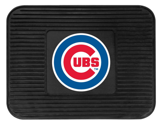 Chicago Cubs Car Mat Heavy Duty Vinyl Rear Seat (CDG)