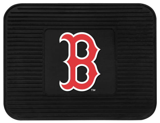 Boston Red Sox Car Mat Heavy Duty Vinyl Rear Seat (CDG)