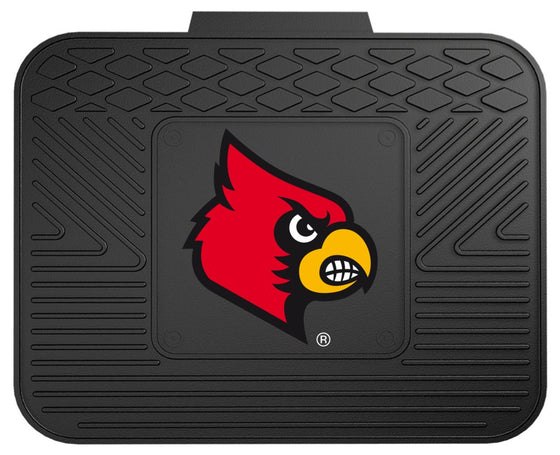 Louisville Cardinals Car Mat Heavy Duty Vinyl Rear Seat - Special Order