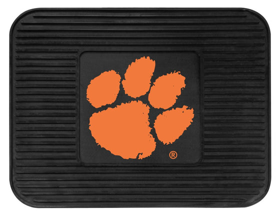 Clemson Tigers Car Mat Heavy Duty Vinyl Rear Seat (CDG)