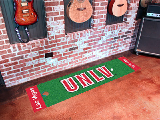 UNLV Runnin' Rebels Putting Green Mat - Special Order