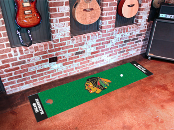 Chicago Blackhawks Putting Green Mat - Special Order