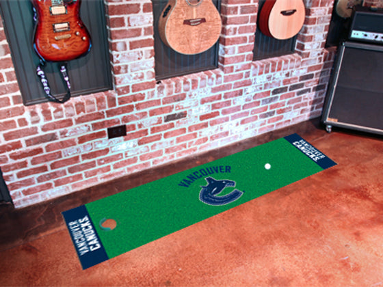 Vancouver Canucks Putting Green Mat - Special Order