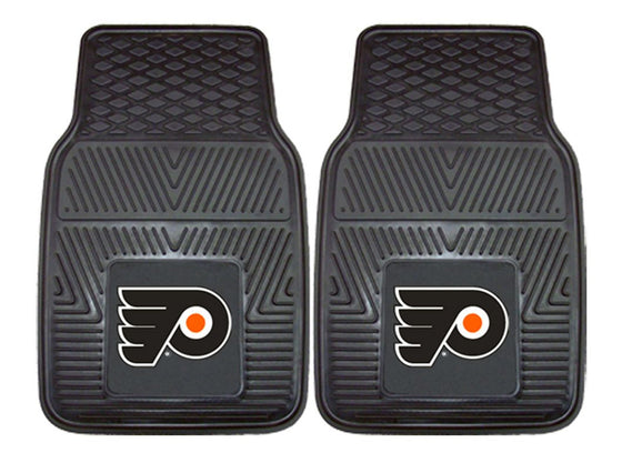 Philadelphia Flyers Heavy Duty 2-Piece Vinyl Car Mats - Special Order