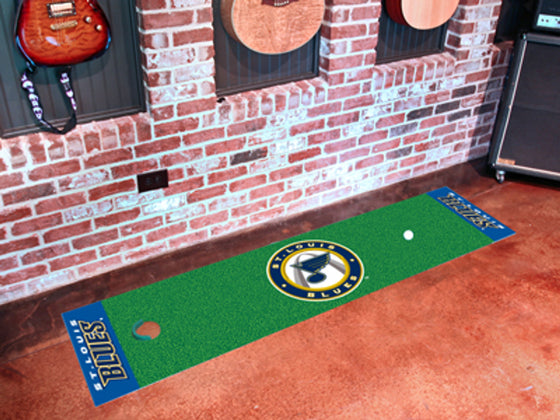 St. Louis Blues Putting Green Mat - Special Order