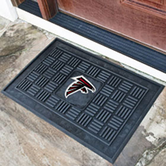 Atlanta Falcons Door Mat Medallion 19x30 - Special Order