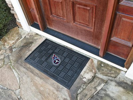 Tennessee Titans Door Mat 19x30 Medallion - Special Order