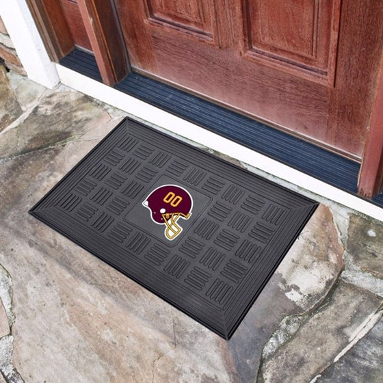 Washington Football Team Door Mat Medallion 19x30 - Special Order