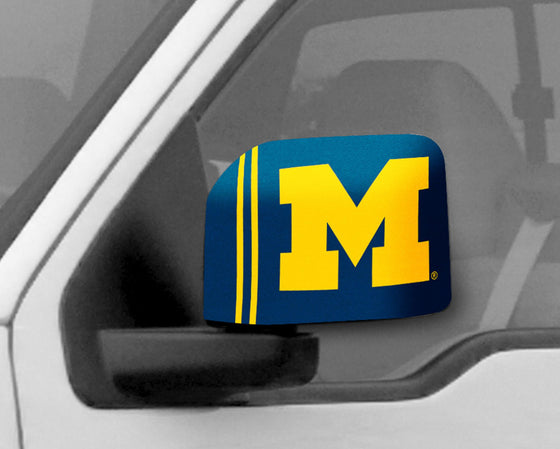 Michigan Wolverines Mirror Cover - Large (CDG)