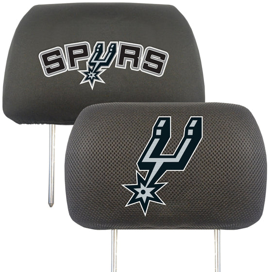 San Antonio Spurs Headrest Covers FanMats Special Order