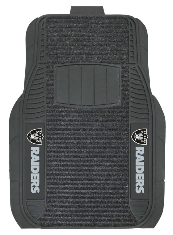 Oakland Raiders Car Mats Deluxe Set (CDG)