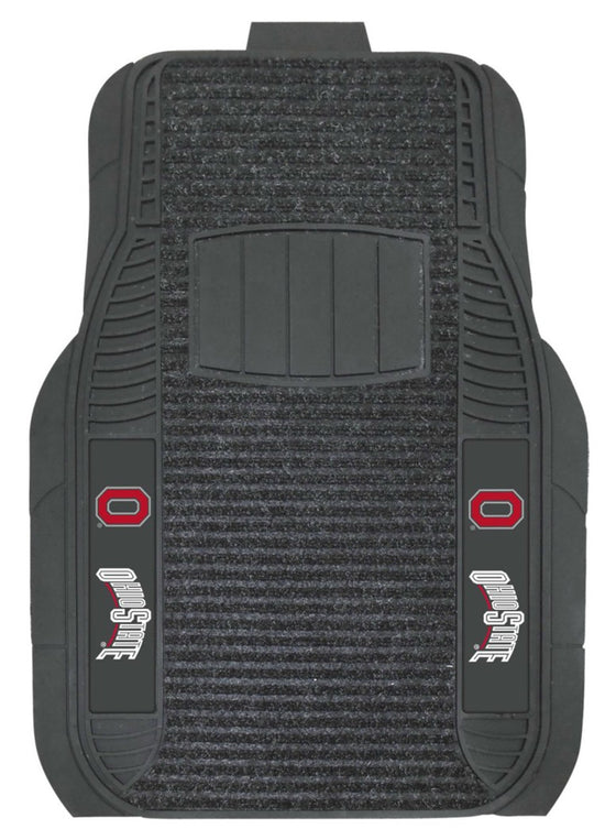 Ohio State Buckeyes Car Mats - Deluxe Set (CDG)