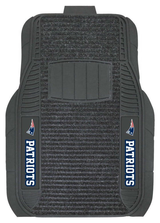 New England Patriots Car Mats Deluxe Set (CDG)