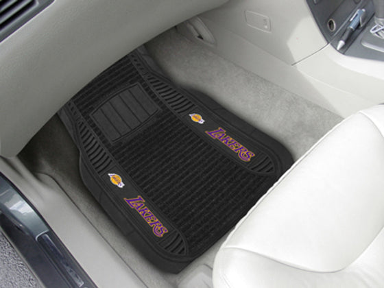 Los Angeles Lakers Car Mats - Deluxe Set (CDG)