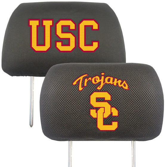 USC Trojans Headrest Covers FanMats Special Order