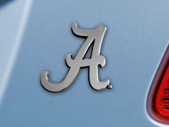 Alabama Crimson Tide Auto Emblem Premium Metal Chrome