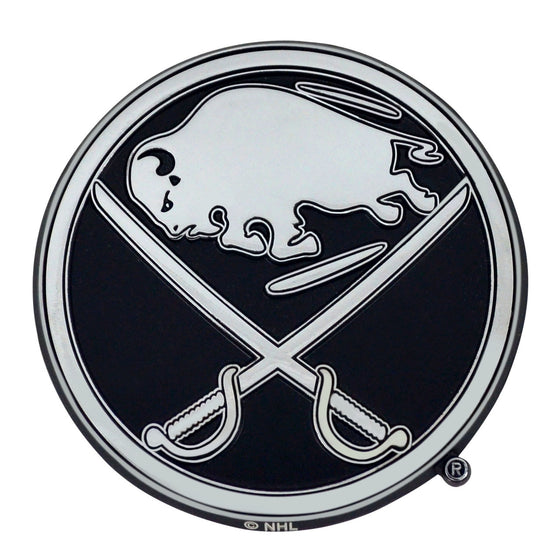 Buffalo Sabres Auto Emblem Premium Metal Chrome Special Order