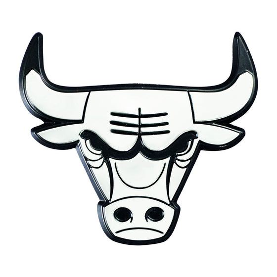 Chicago Bulls Auto Emblem Premium Metal Chrome Special Order