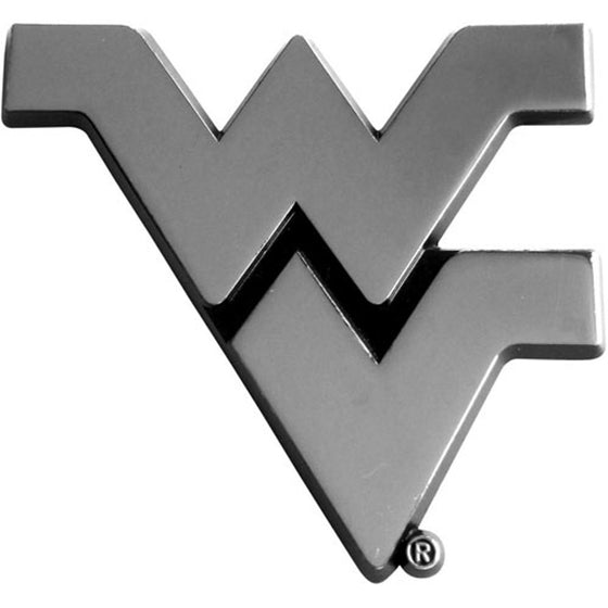 West Virginia Mountaineers Auto Emblem - Premium Metal - Special Order