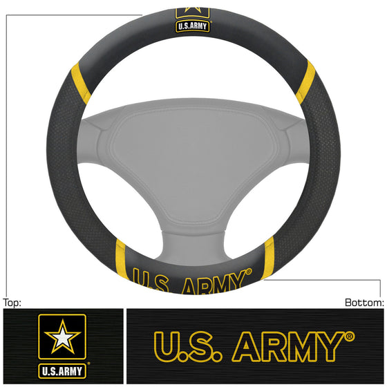 US Army Steering Wheel Cover Mesh/Stitched Special Order