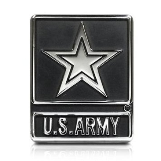 US Army Auto Emblem - Premium Metal - Special Order