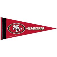 San Francisco 49ers Mini Pennant, carded 4" x 10"