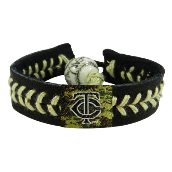 Minnesota Twins Bracelet Baseball Camo CO