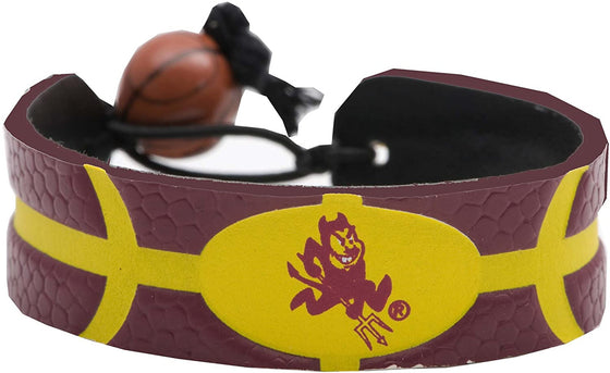 Arizona State Sun Devils Bracelet Team Color Basketball CO