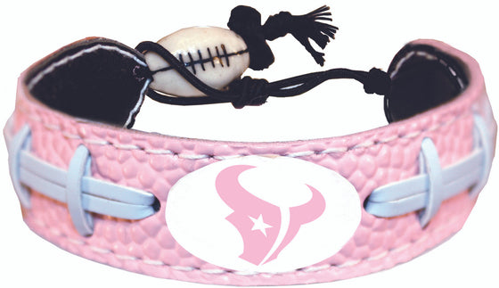 Houston Texans Bracelet Pink Football CO