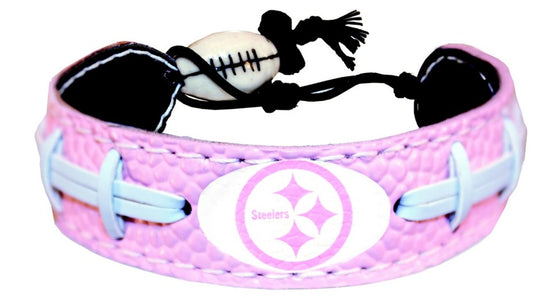 Pittsburgh Steelers Bracelet Pink Football CO