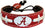 Alabama Crimson Tide Bracelet Team Color Football A Logo CO